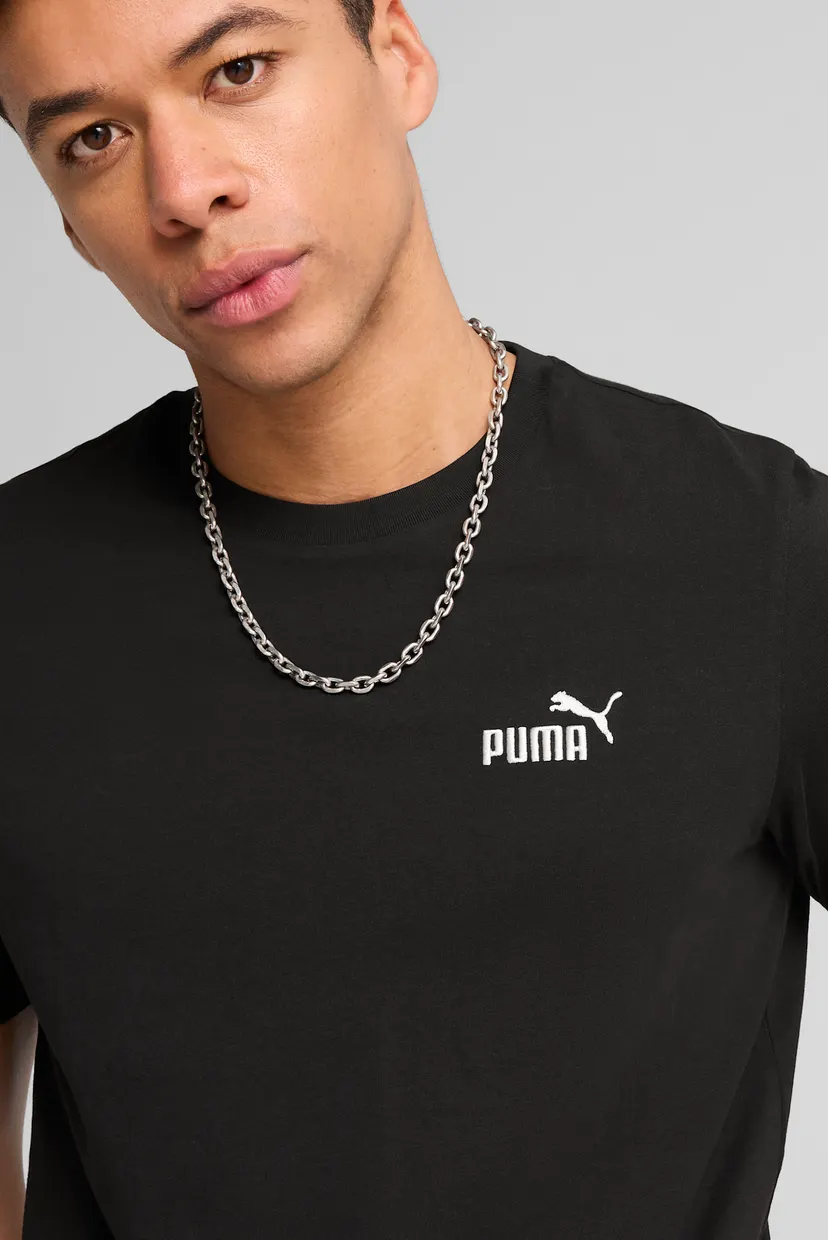 Мужская черная футболка Essentials Small No. 1 Logo Tee Men 5