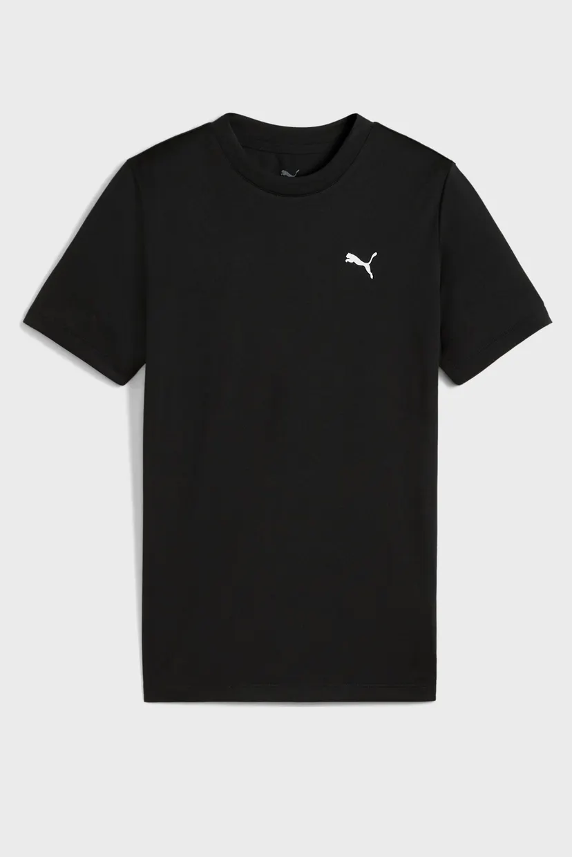 Дитяча чорна футболка Train All Day Essentials Tee Youth 4