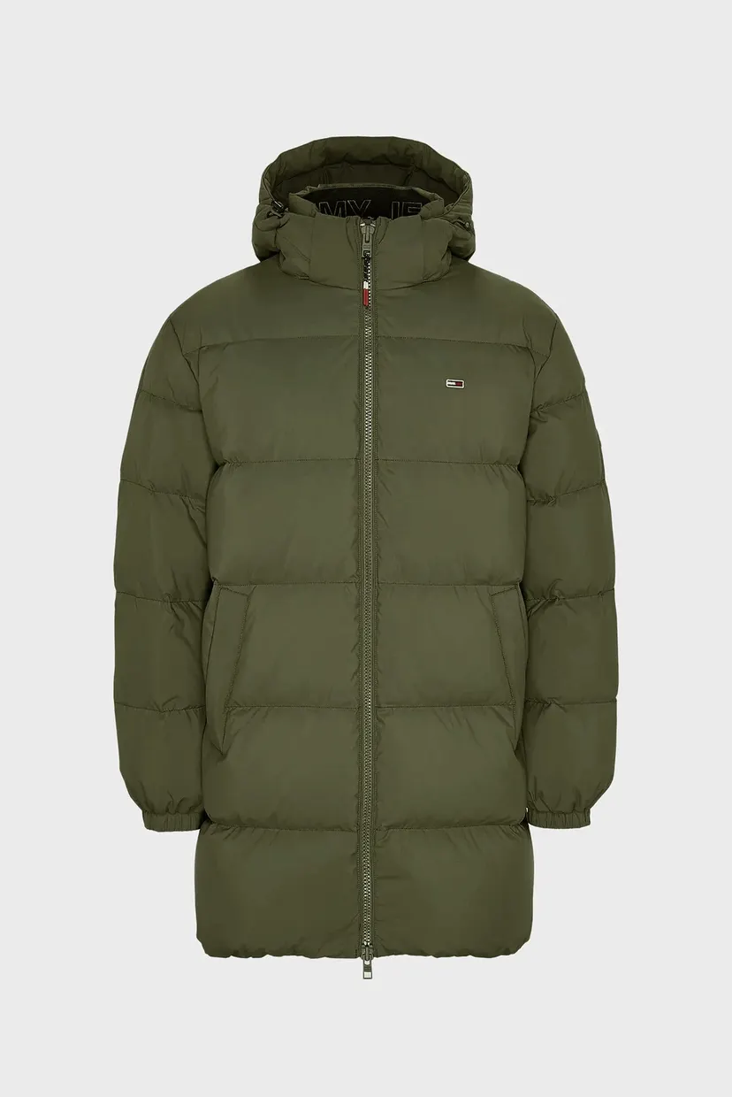 Чоловічий зелений пуховик TJM ESSENTIAL DOWN PARKA 5