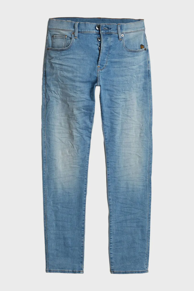 Чоловічі блакитні джинси 3301 Slim 5