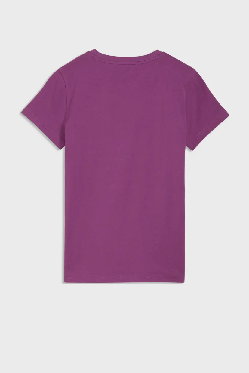 Женская фиолетовая футболка Essentials Elevated Tee Women 5