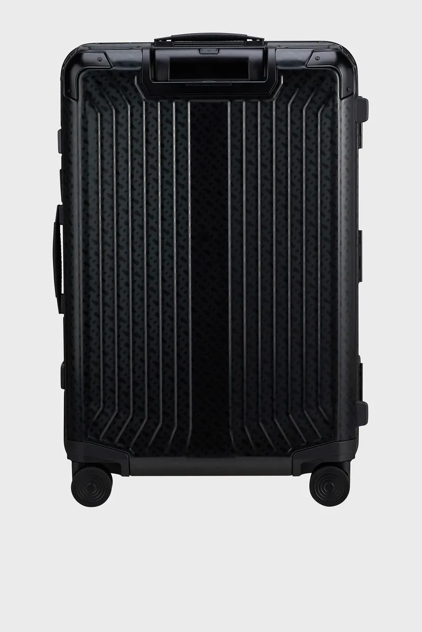 Чорна валіза 69 см LITE-BOX ALU / BOSS GRAPHITE MONOGRAM 3