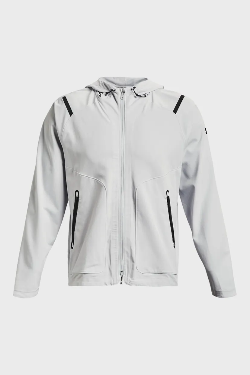 Чоловіча світло-сіра вітровка UA Unstoppable Jacket 6