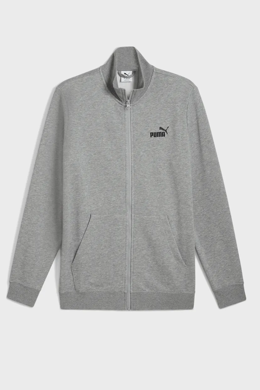 Мужская серая спортивная кофта Essentials No. 1 Logo Track Jacket Men 4