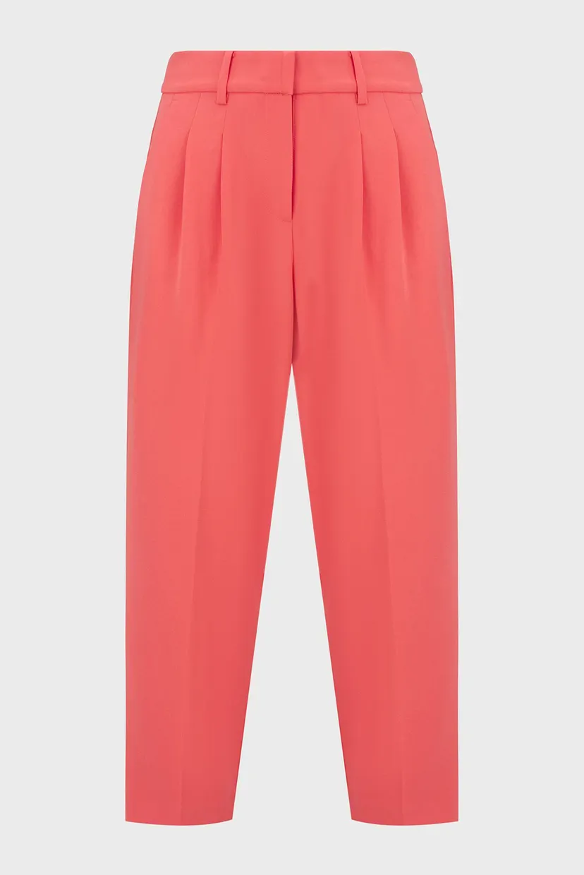 Жіночі коралові брюки PLEATED ANKLE PANT 4