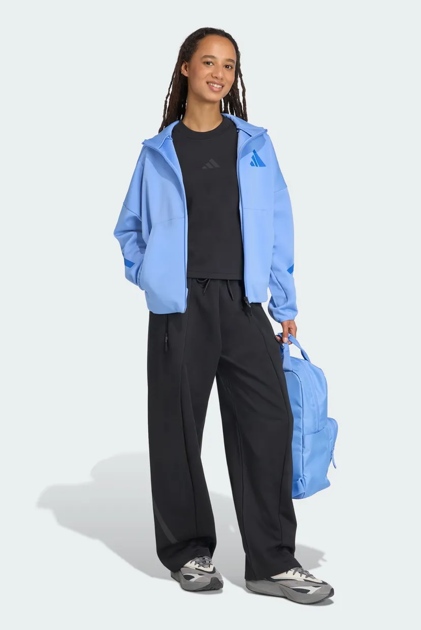 Женские черные спортивные брюки adidas Z.N.E. Open-Hem adidas