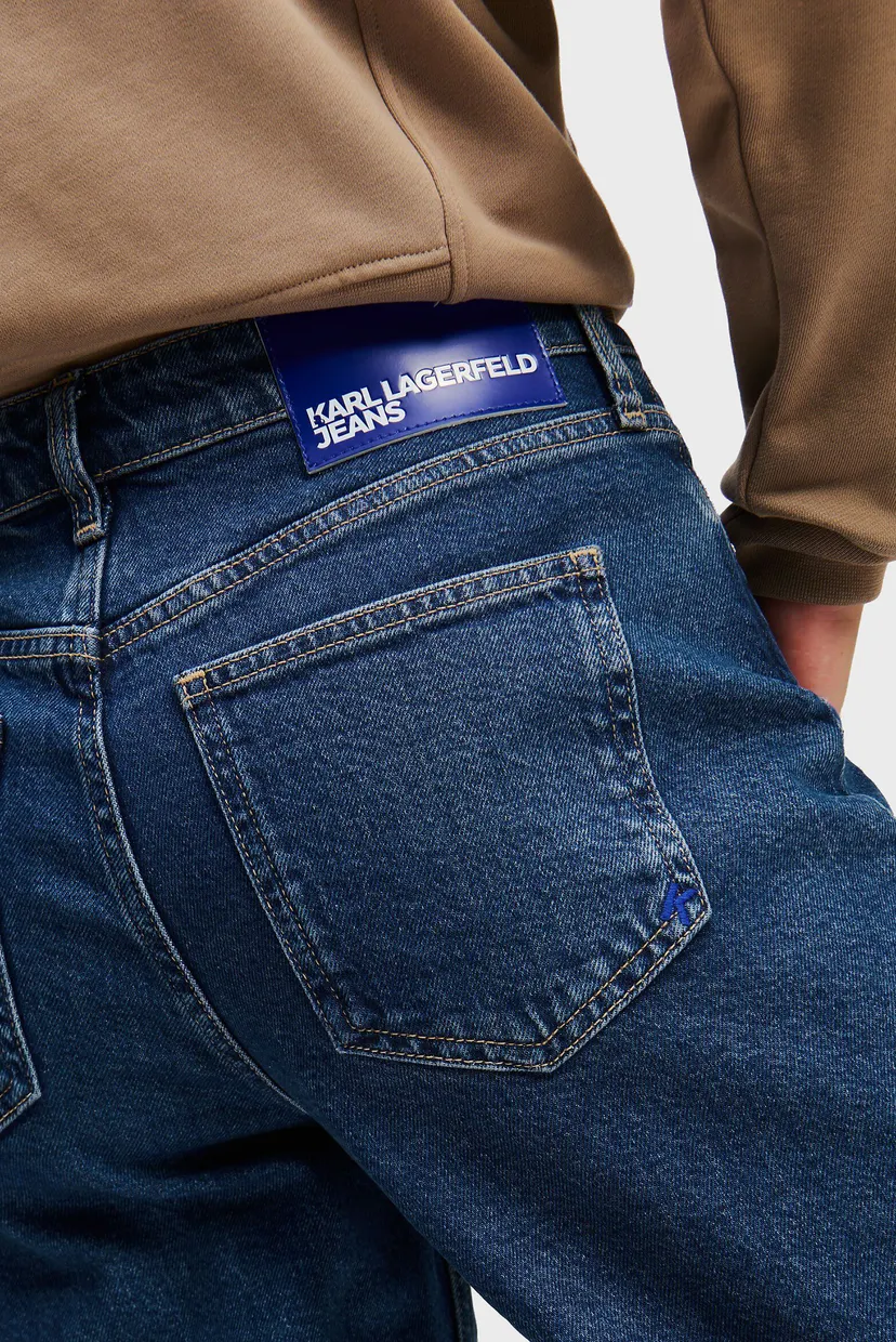 Женские синие джинсы KLJ MOM DENIM 4
