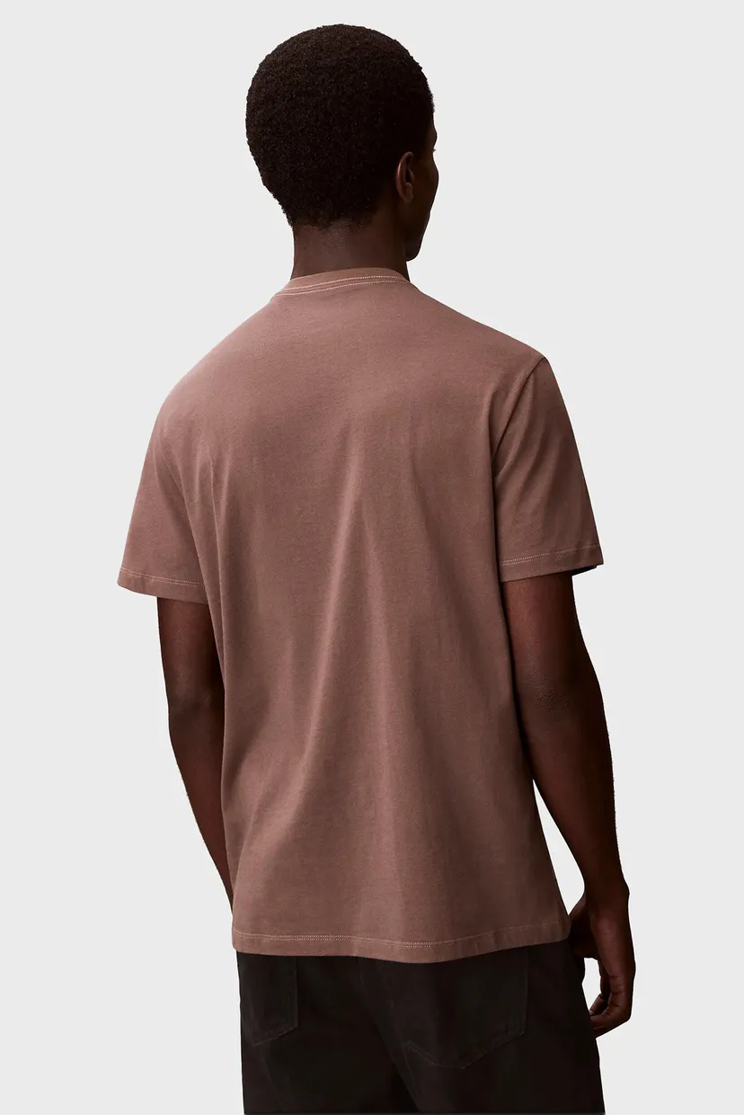 Мужская коричневая футболка 30S EU WHOLESALE 4