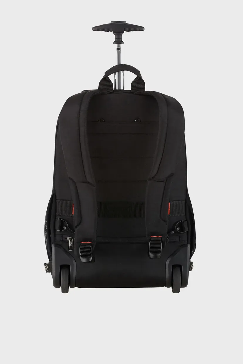 Черный рюкзак для ноутбука на колесах GUARDIT 2.0 BLACK 4