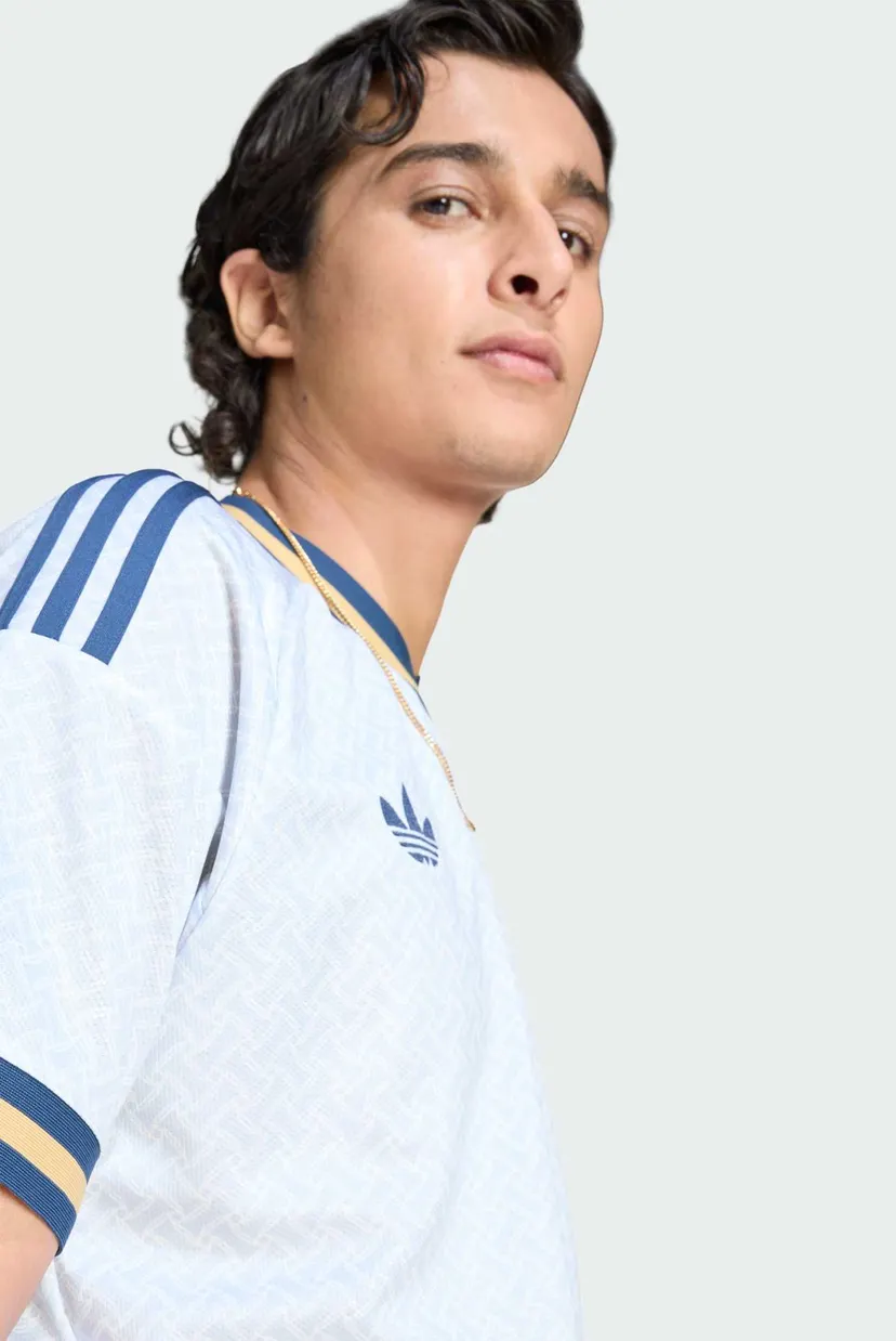 Мужская голубая футболка Italy 26 Away 4