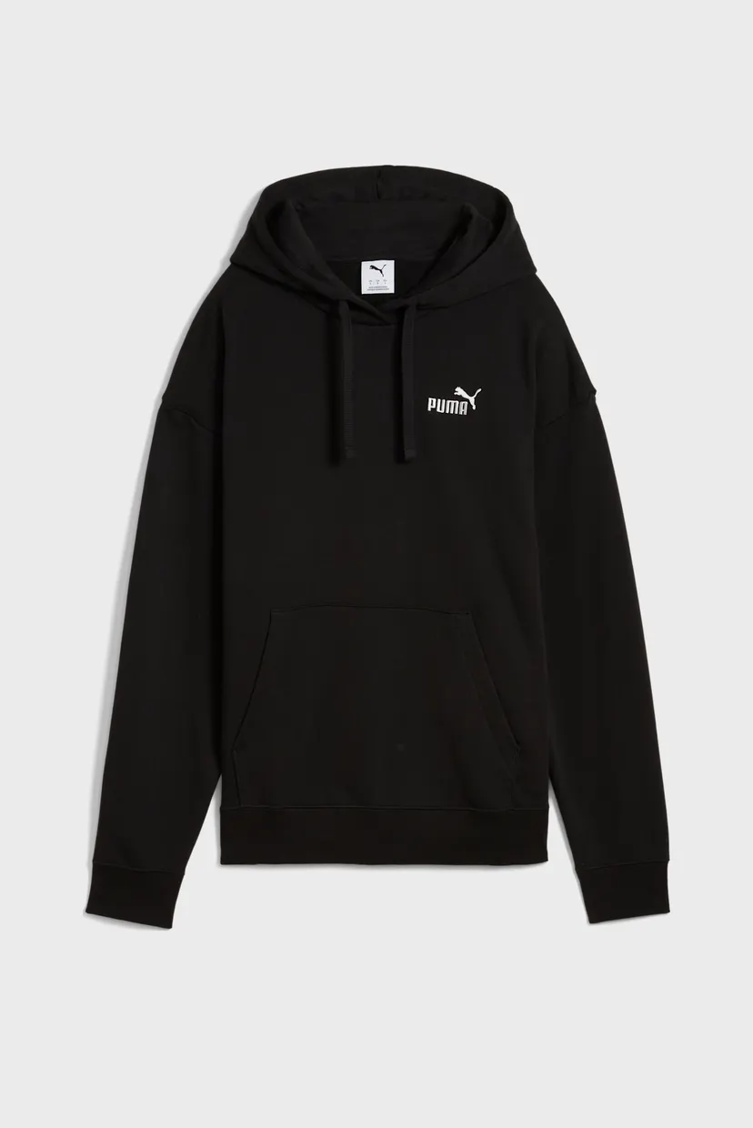 Женское черное худи ESS Small No. 1 Logo Comfort Hoodie Women 6