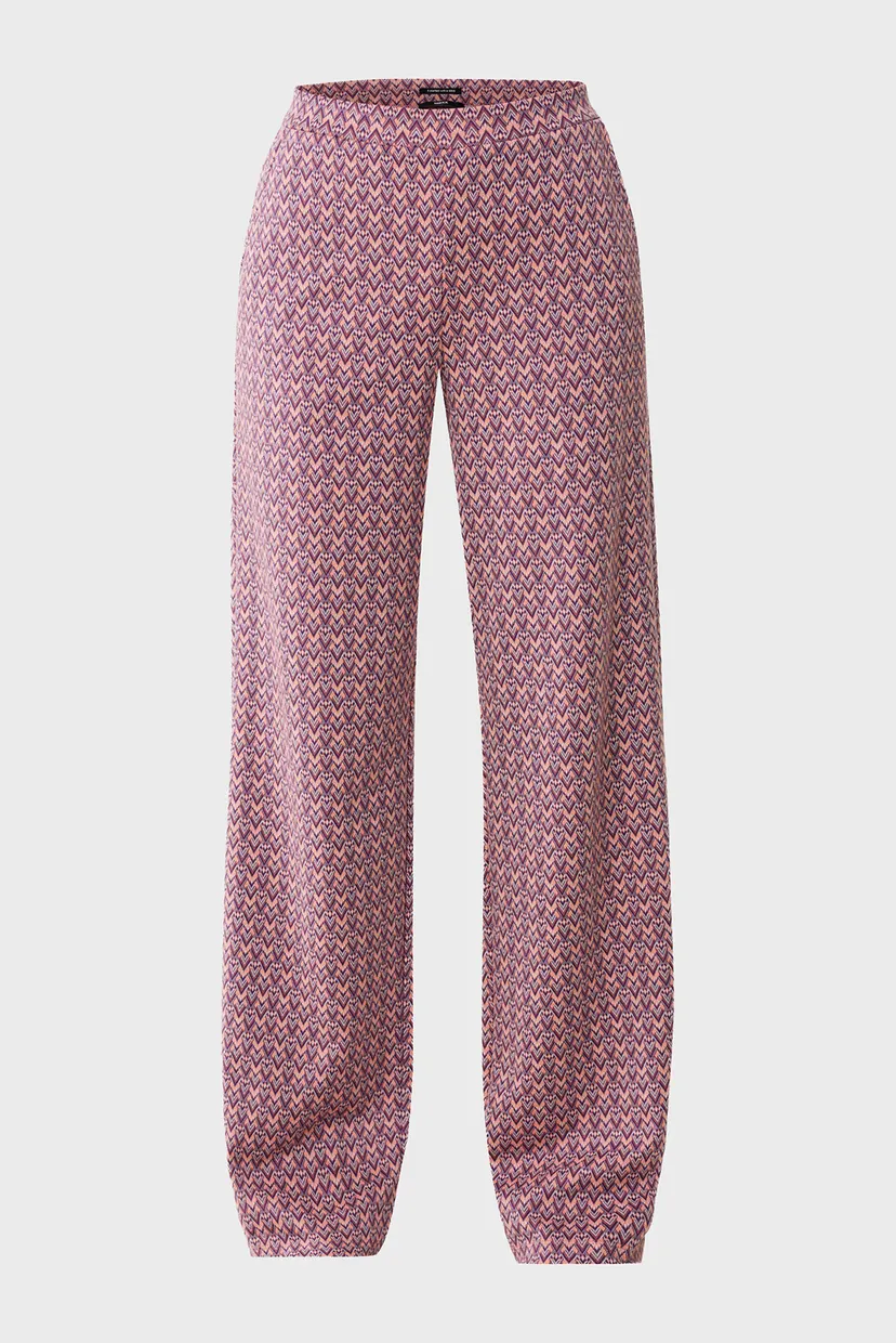 Жіночі брюки з візерунком Jacquard straight leg pants 5