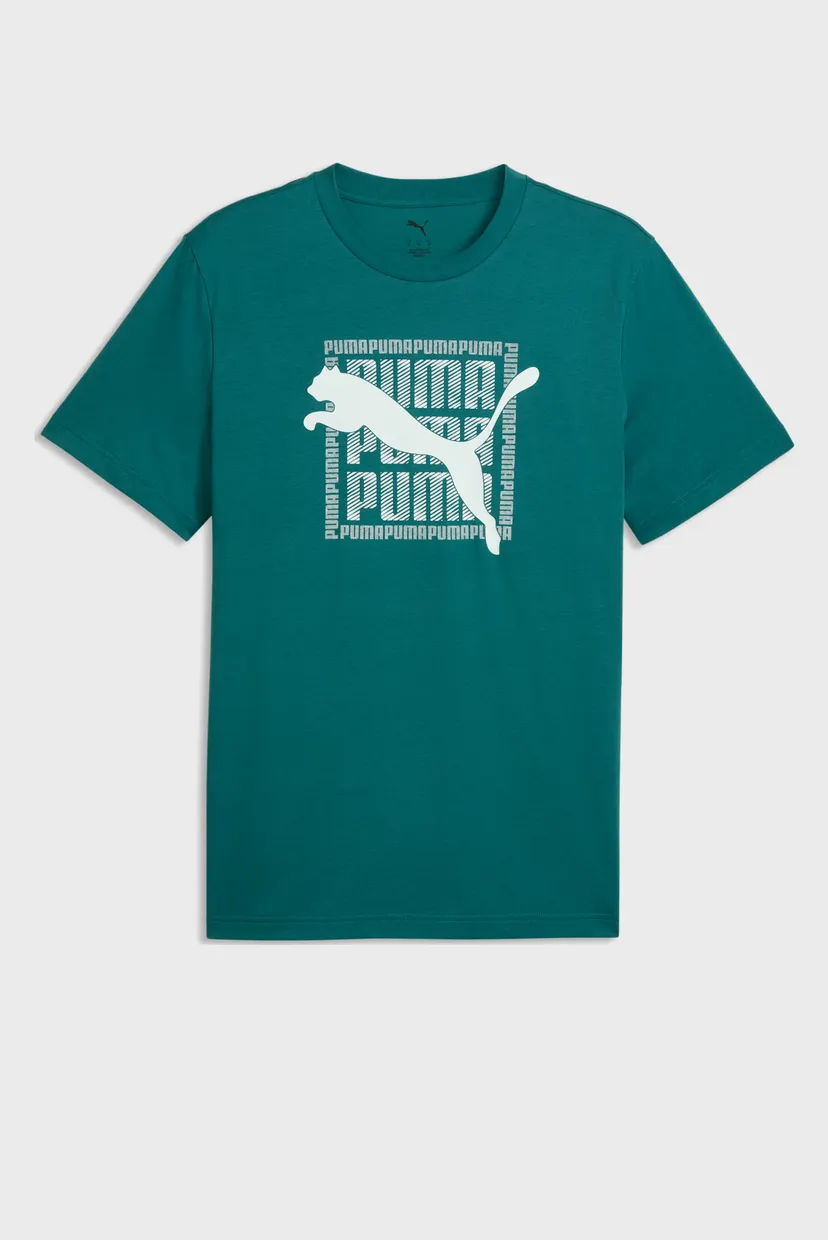 Чоловіча бірюзова футболка Graphic Tee Men 4