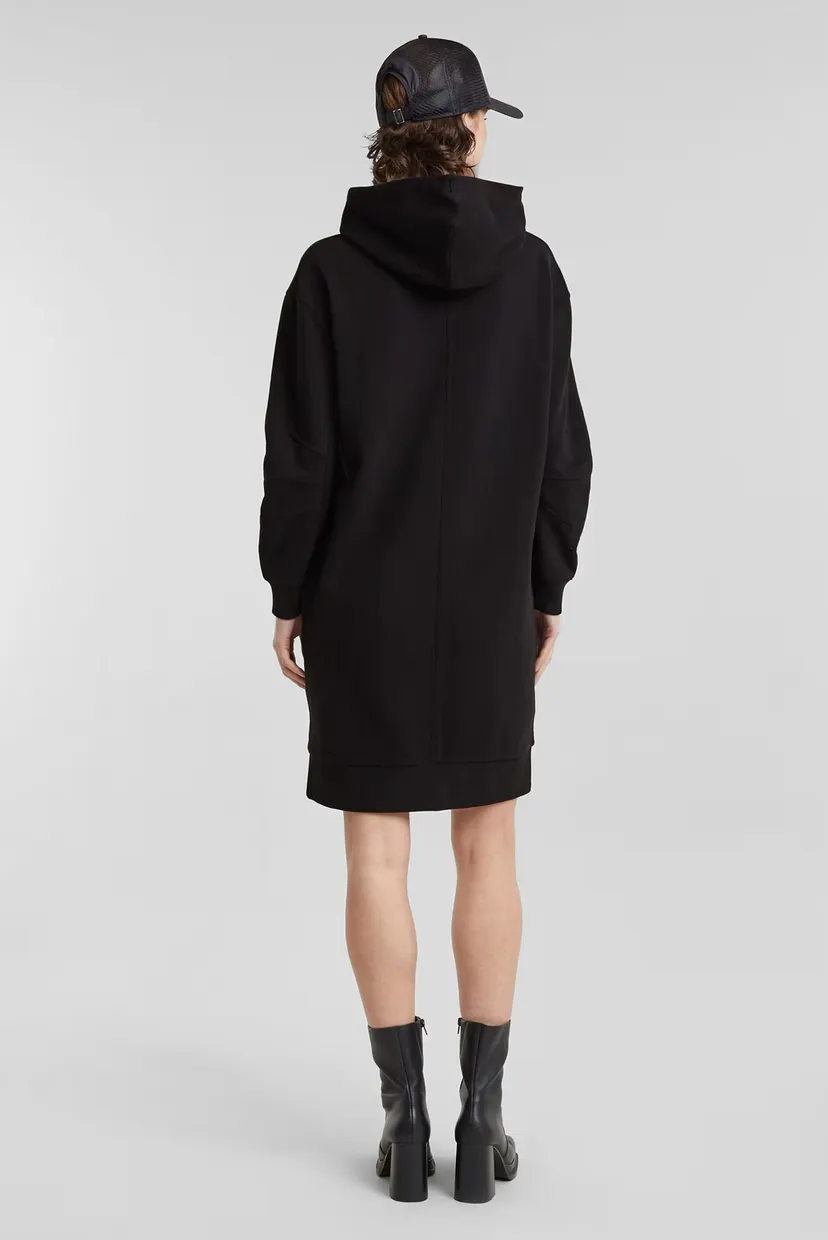 Женское черное платье Scene gr hdd sw dress l/s wmn 3