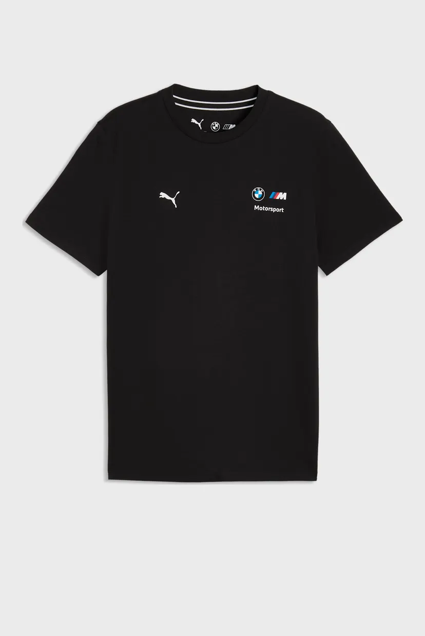 Мужская черная футболка BMW M MOTORSPORT Essentials Tee Men 4