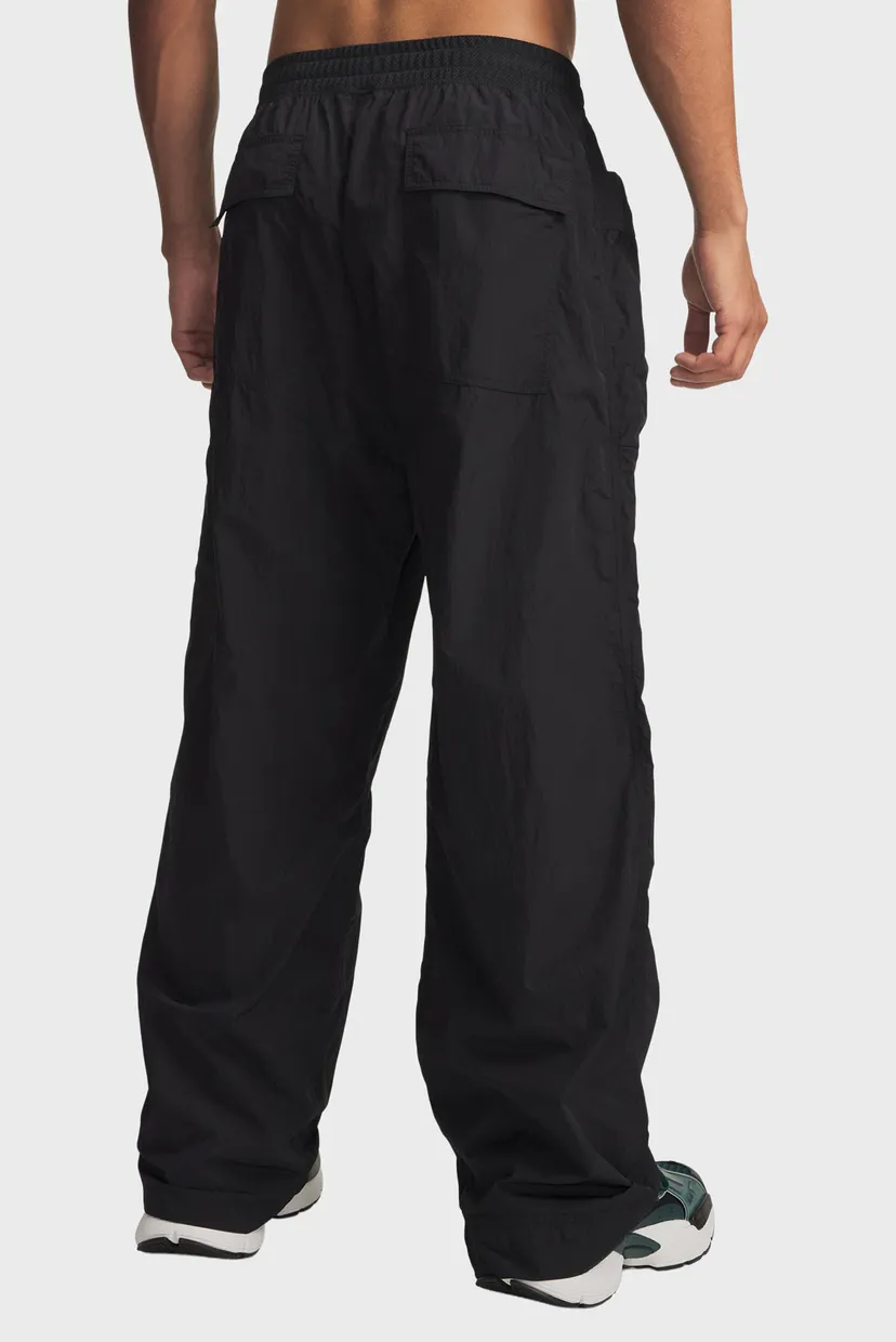 Чоловічі чорні спортивні штани UA Hoops Woven Pant 3