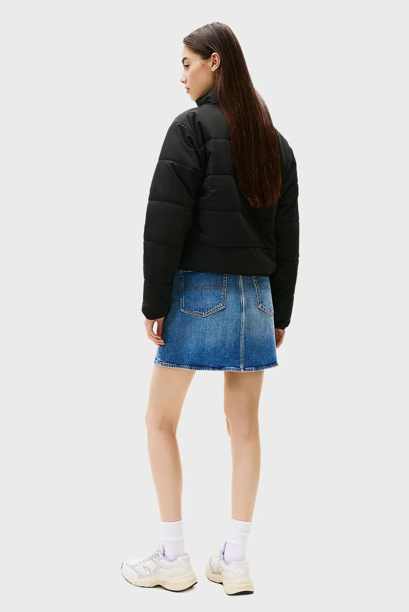 Женская черная куртка REG LW PADDED 3