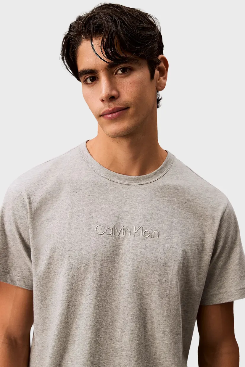 Чоловіча сіра футболка S/S CREW NECK 4
