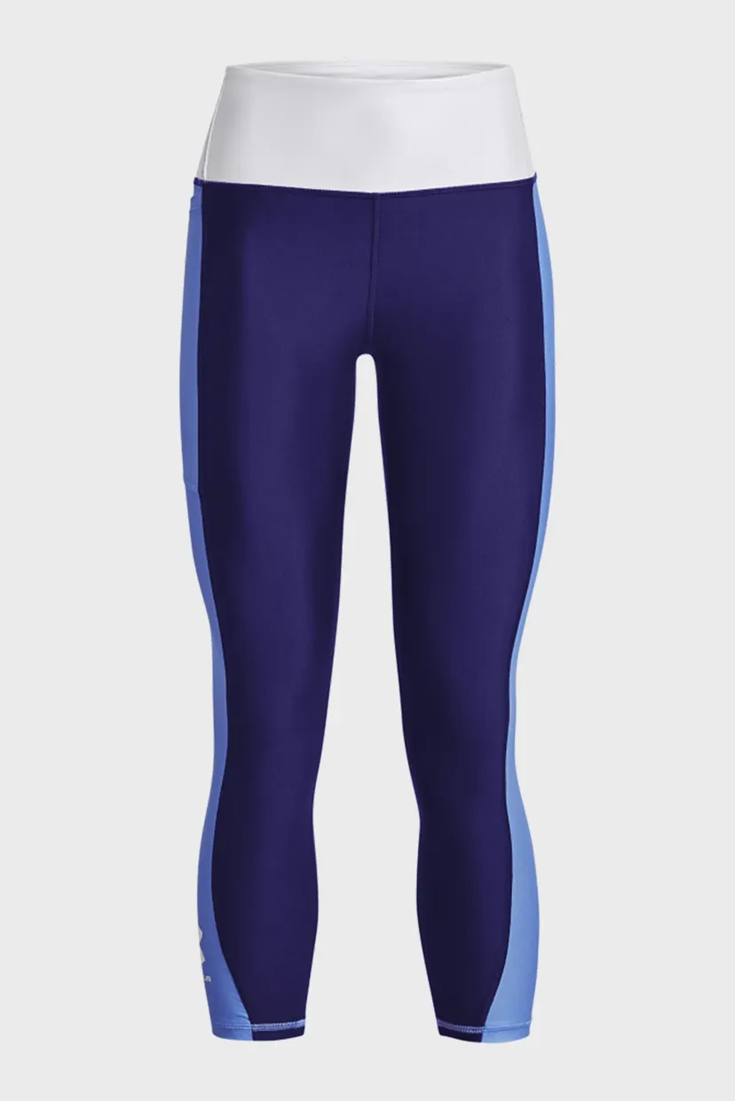 Жіночі сині тайтси Armour Blocked Ankle Legging 5