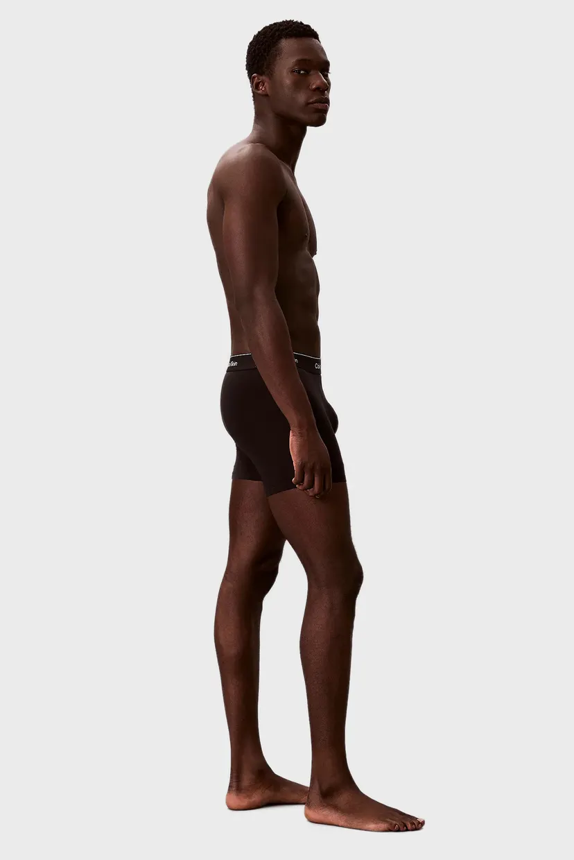 Мужские черные боксеры (5 шт) BOXER BRIEF 4