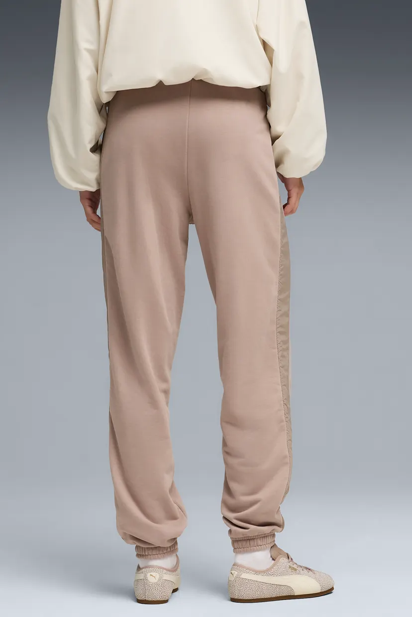 Женские пудровые спортивные брюки HER High-Waist Sweatpants Women 3