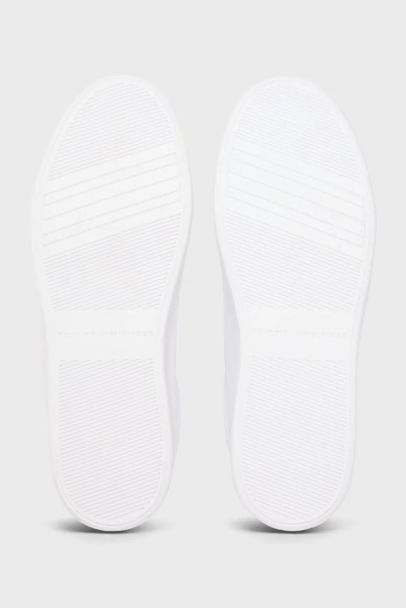 Жіночі білі шкіряні снікерси CASUAL CUPSOLE 7