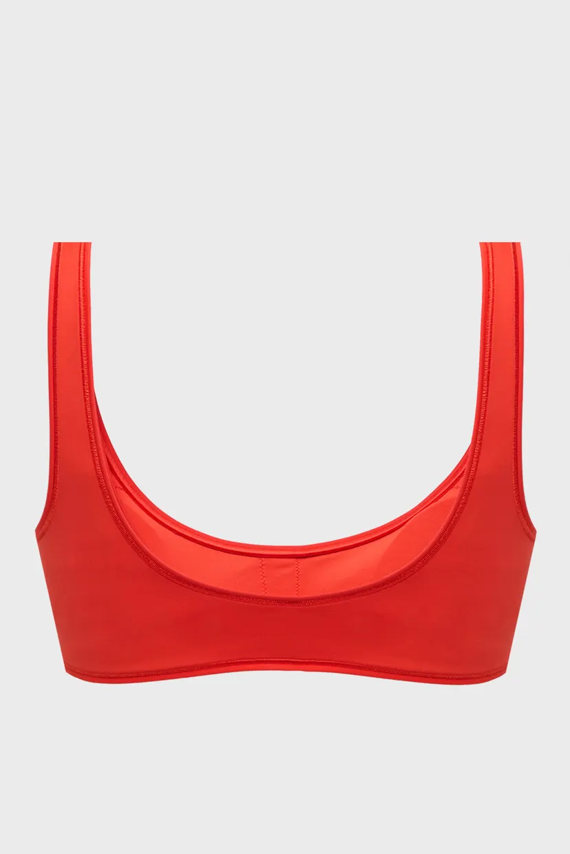 Женский красный лиф от купальника BRALETTE-RP 7