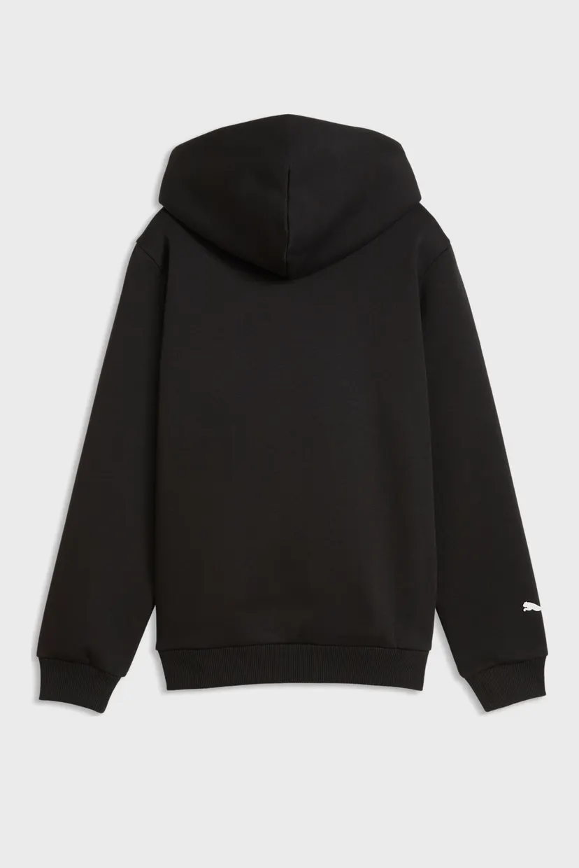 Детское черное худи Scuderia Ferrari Coloured Shield Fleece Hoodie Youth 5