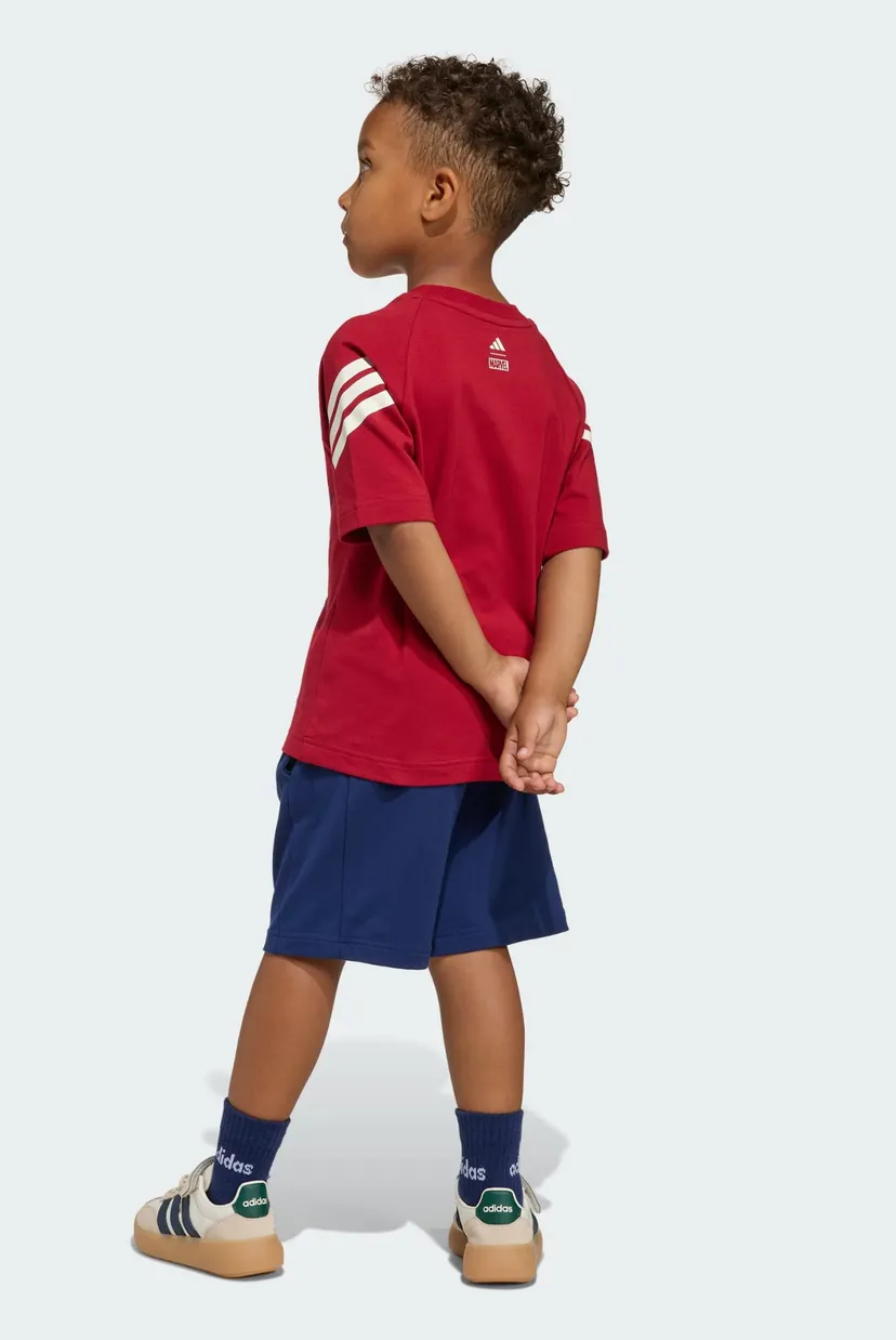 Детский комплект одежды (футболка, шорты) ADIDAS MARVEL SPIDER-MAN 4