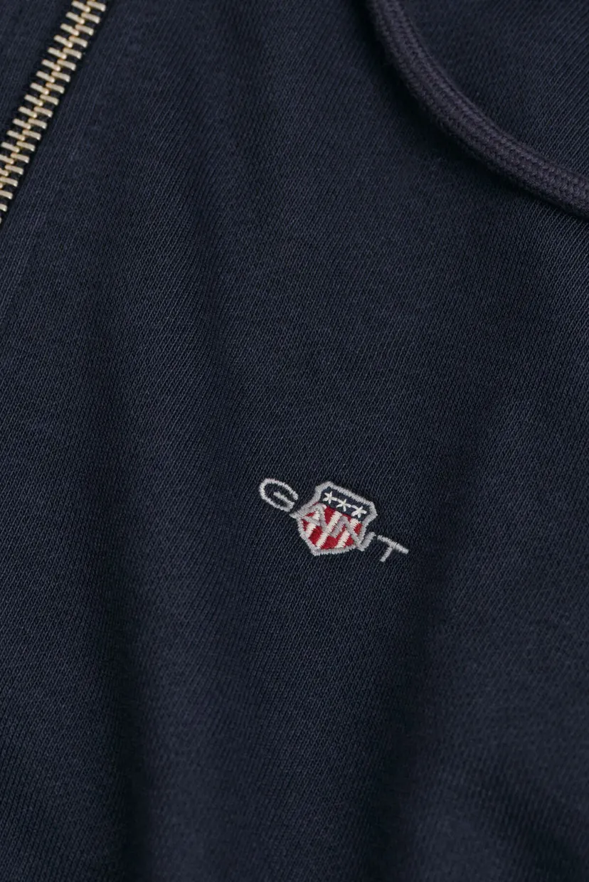 Жіноче темно-синє худі SHIELD ZIP 3