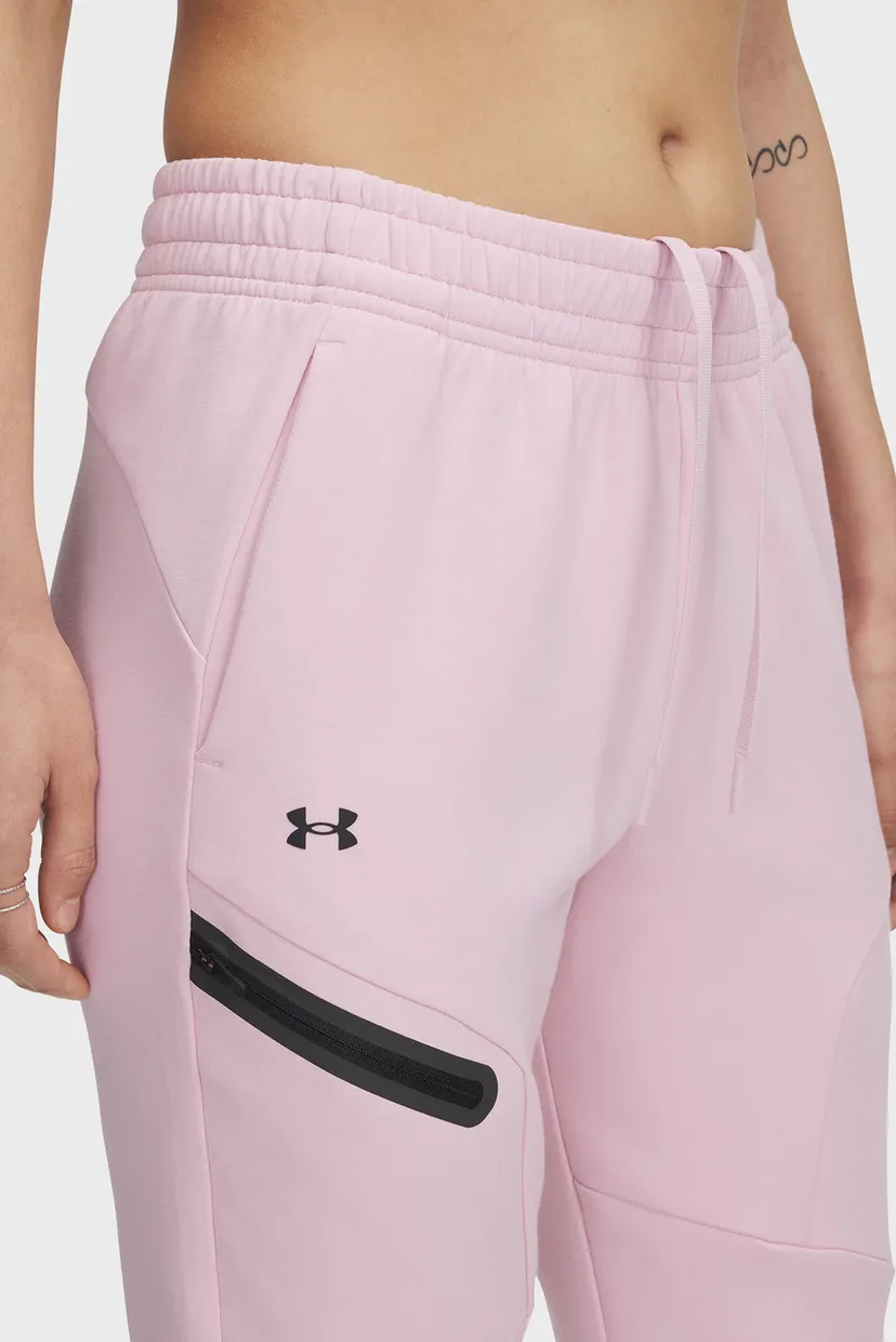 Жіночі рожеві спортивні штани Unstoppable Flc Jogger 4