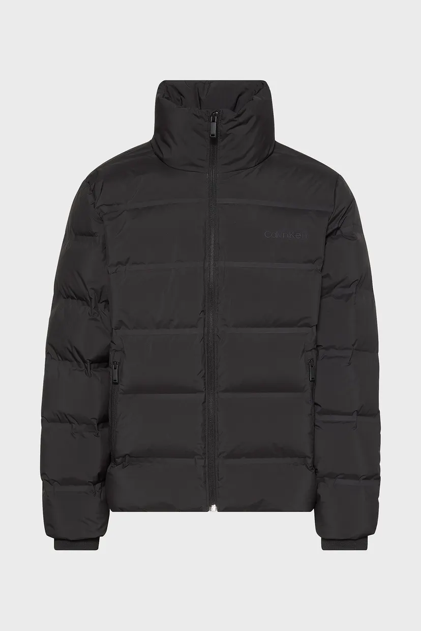 Мужской черный пуховик LS QUILTED BONDED 6