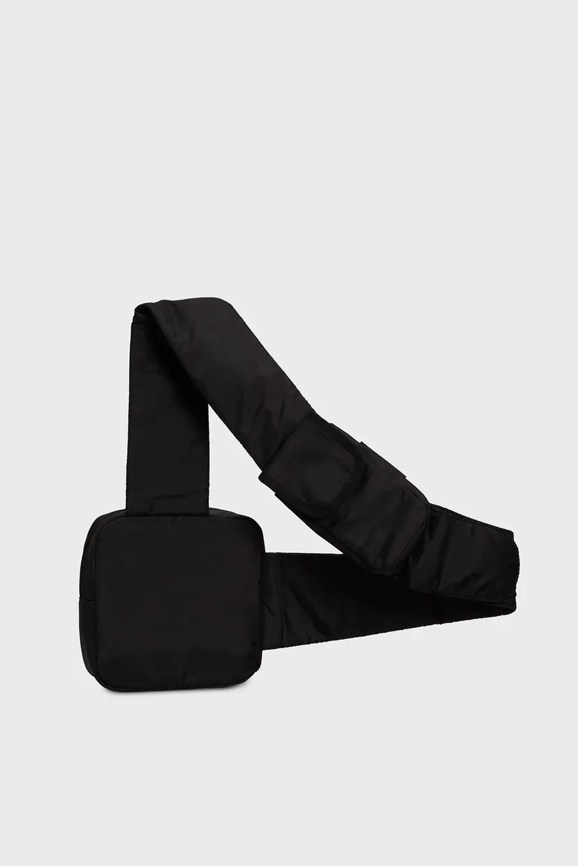 Чоловіча чорна сумка TJM BOYHOOD CHEST BAG 4