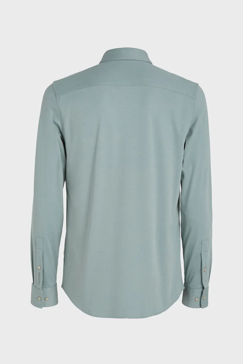 Чоловіча м'ятна сорочка SMOOTH COTTON JERSEY 6