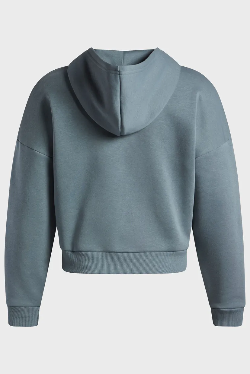 Жіноче бірюзове худі Rival Flc Piped HZ Hoodie 4