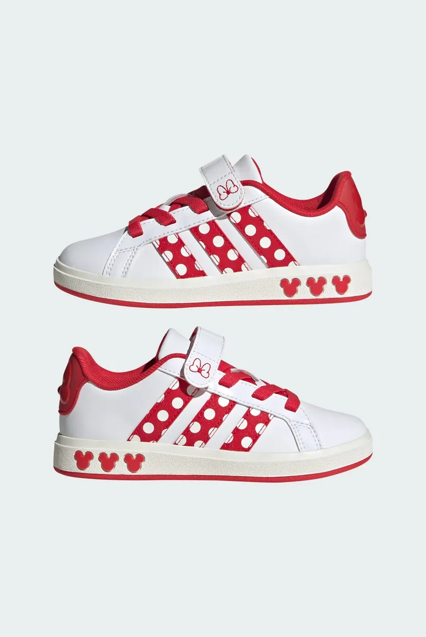Детские белые сникерсы ADIDAS DISNEY MINNIE MOUSE GRAND COURT KIDS 7