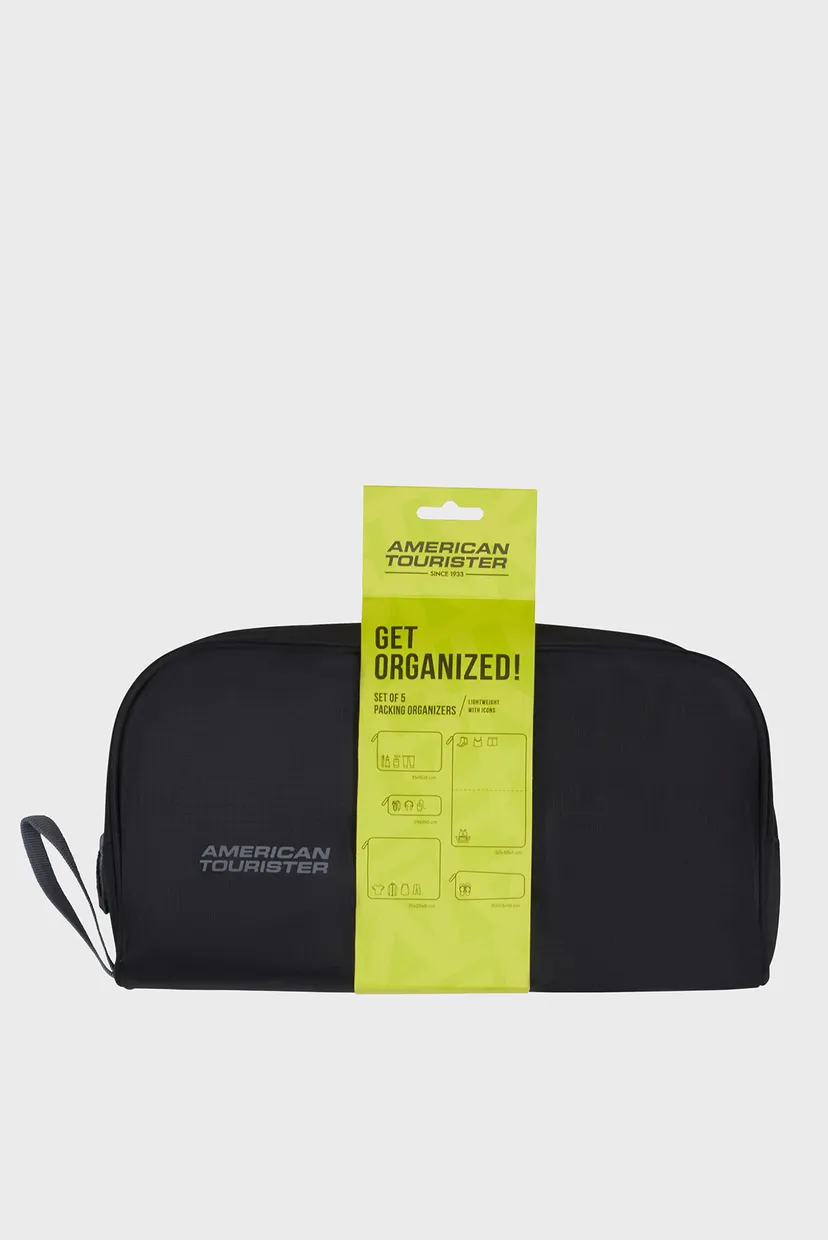 Черный органайзер (5 шт) AMERICAN TOURIST. TA BLACK/GREY 6