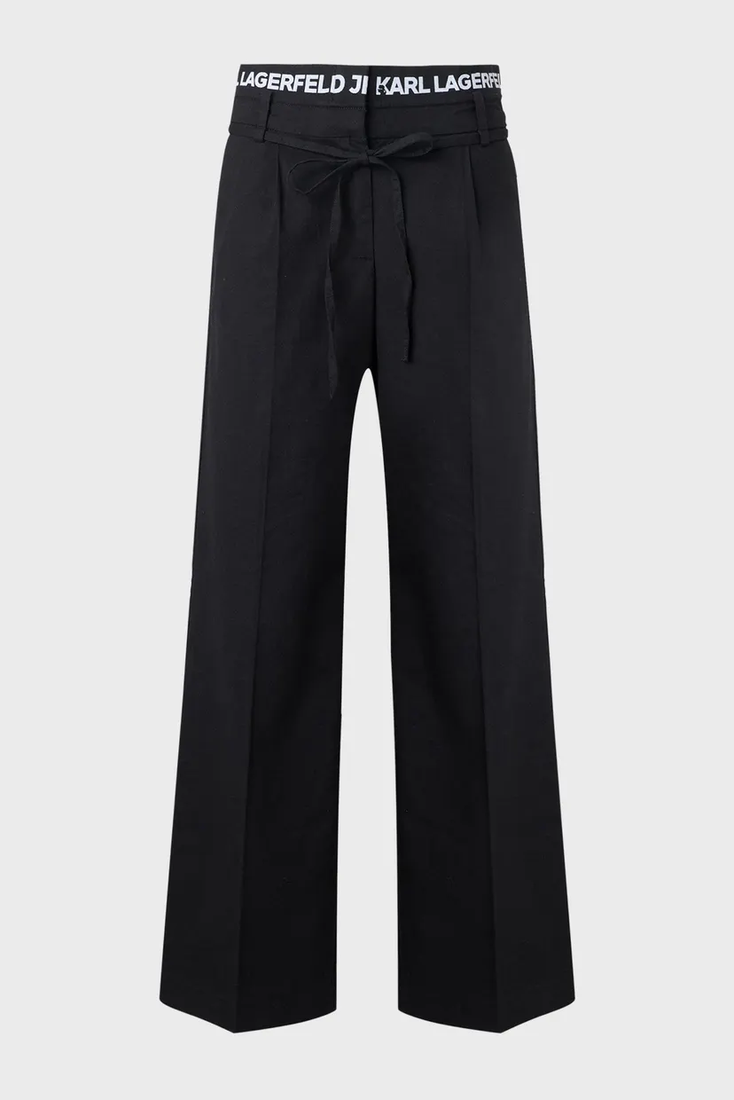 Жіночі чорні брюки PLEATED 6