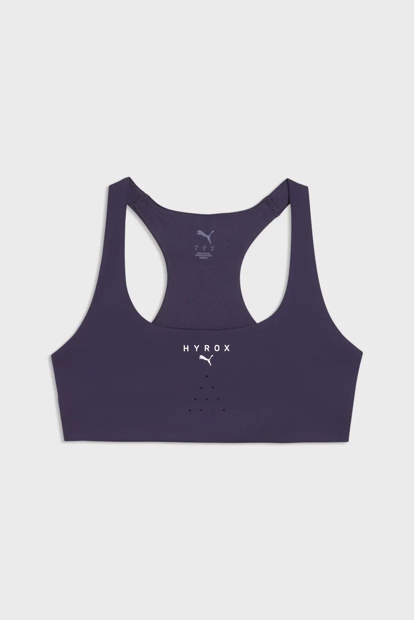 Жіночий темно-синій топ PUMA x HYROX Tech Sports Bra Women 4