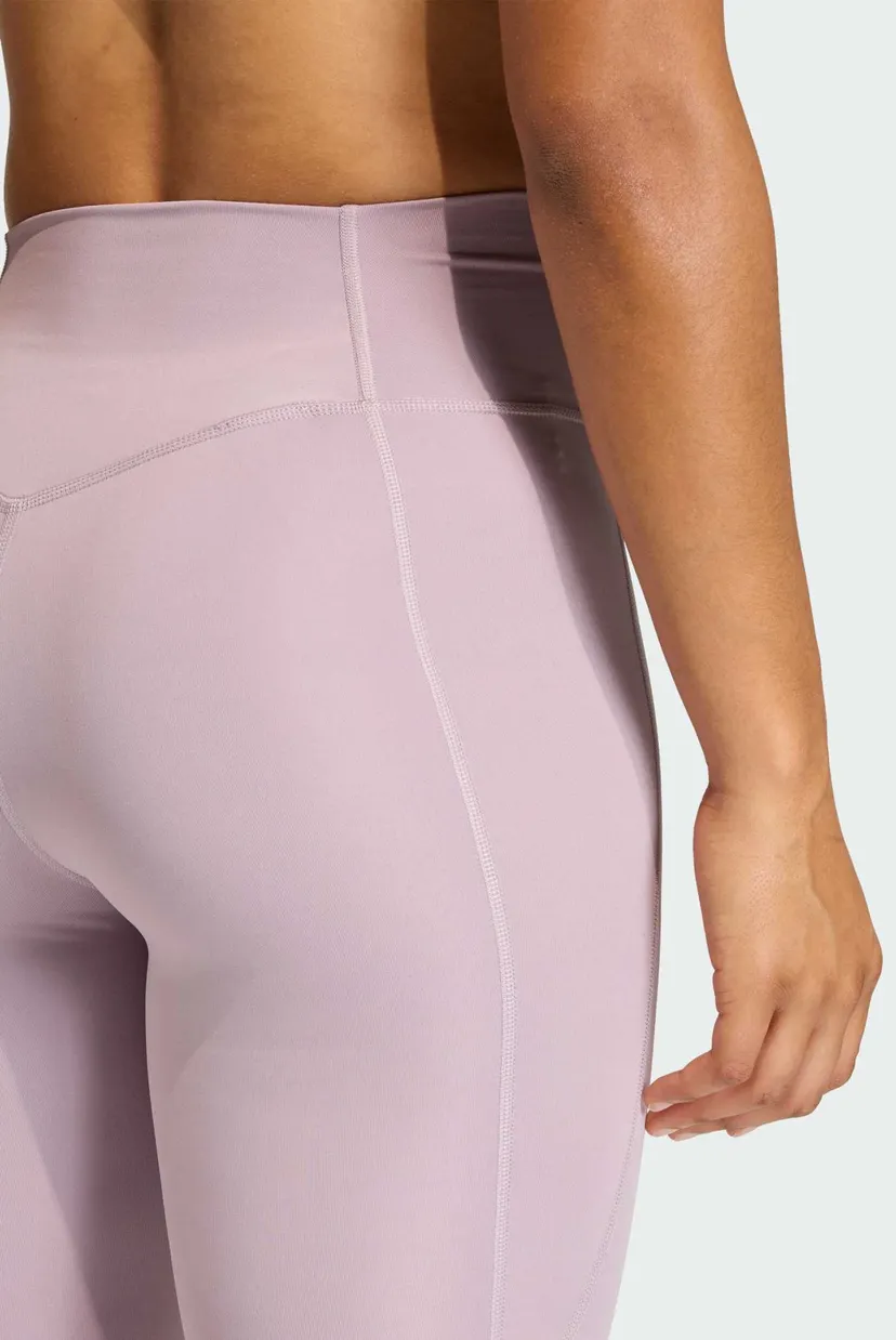 Жіночі бузкові тайтси Optime Essentials No Front Rise Seam 7/8 5