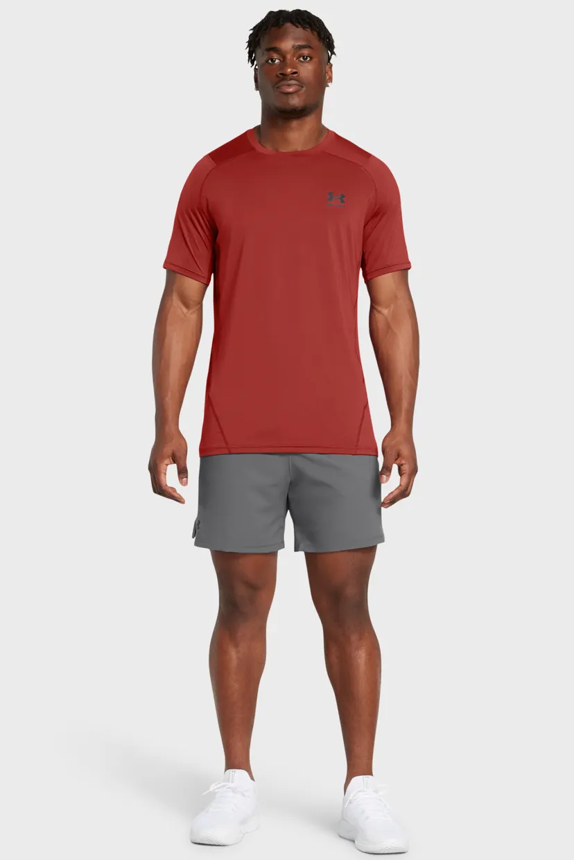 Чоловічі сірі шорти UA Vanish Woven 6in Shorts 3