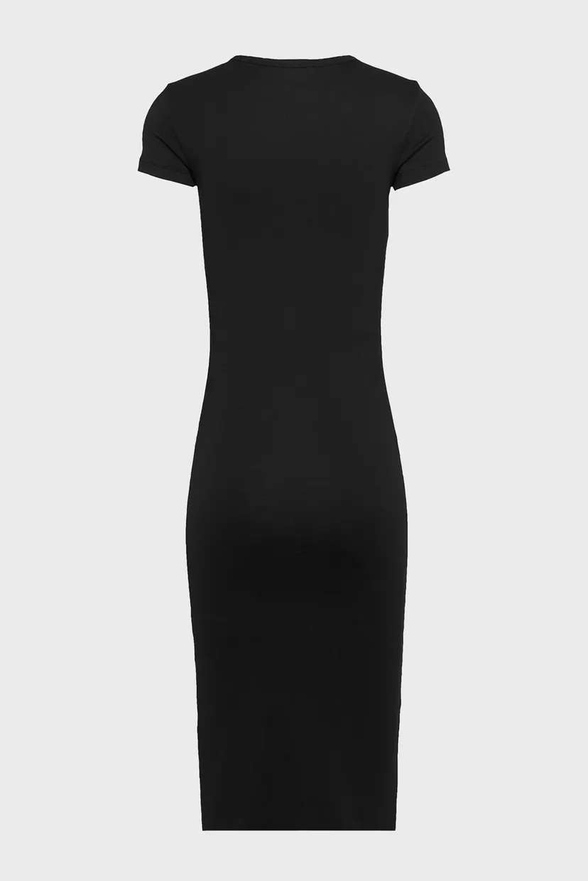 Женское черное платье TJW BODYCON LOGO 2 DRESS 7