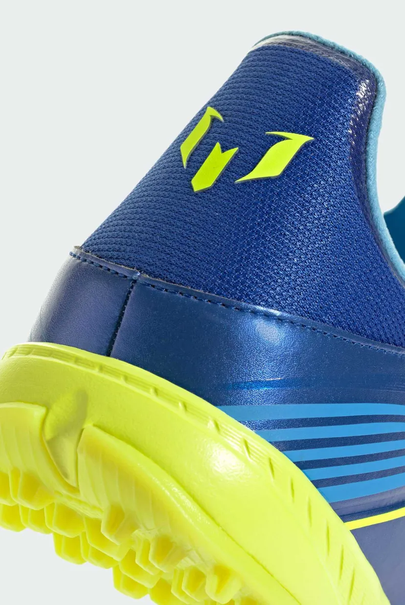 Синие сороконожки F50 Messi League Turf 9