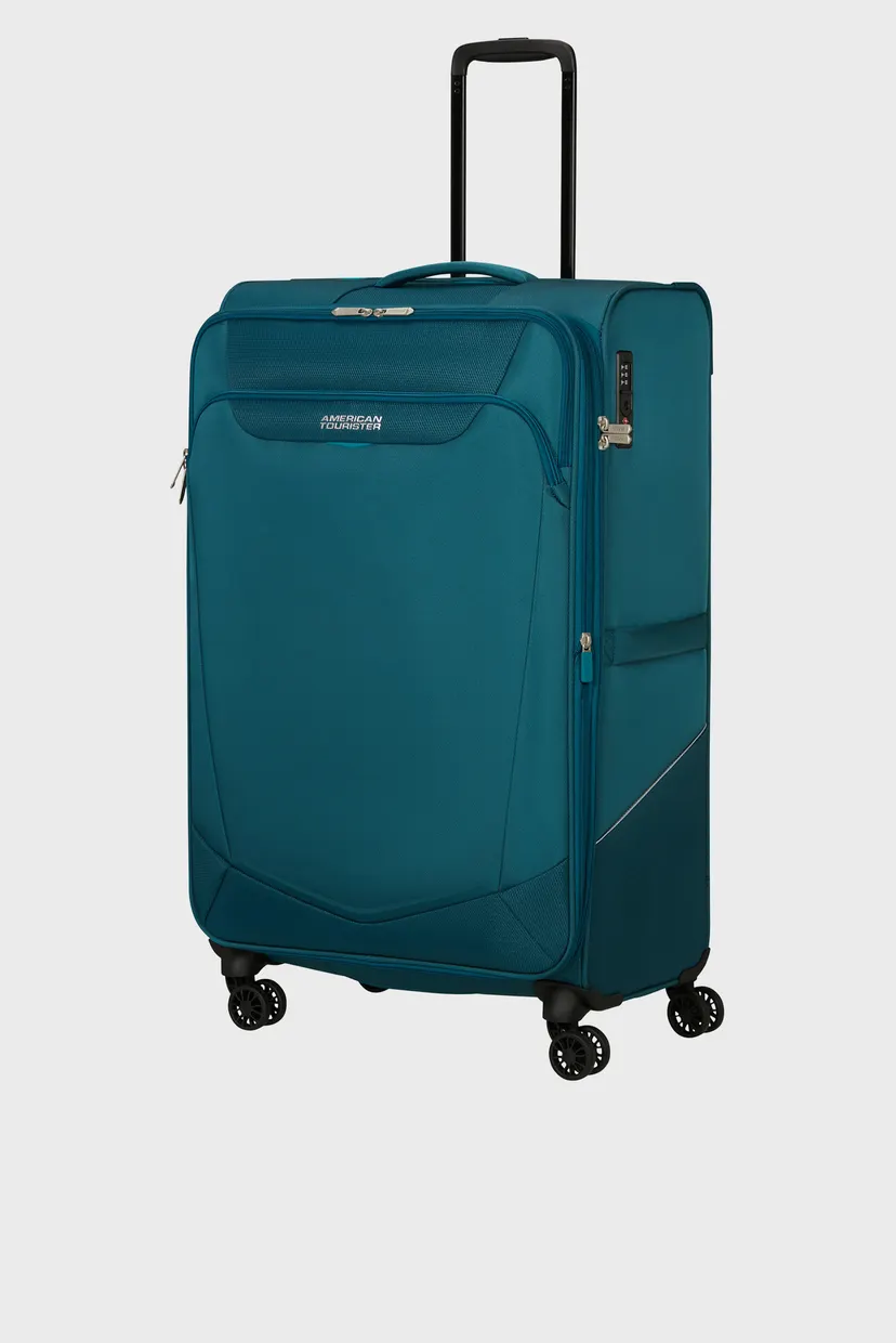 Бирюзовый чемодан 80 см SUMMERRIDE 6