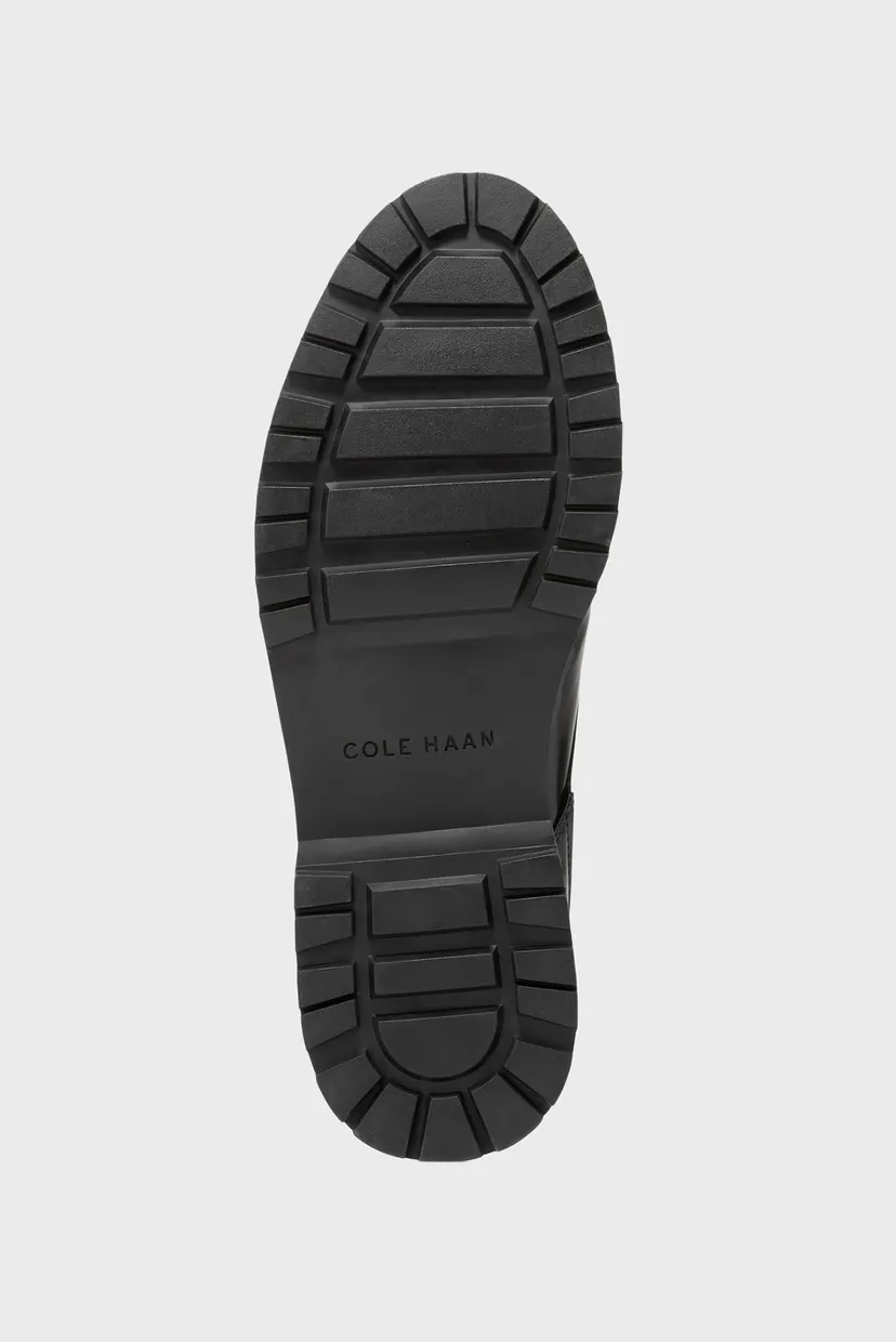 Женские черные кожаные оксфорды Treena Lug Oxford 6