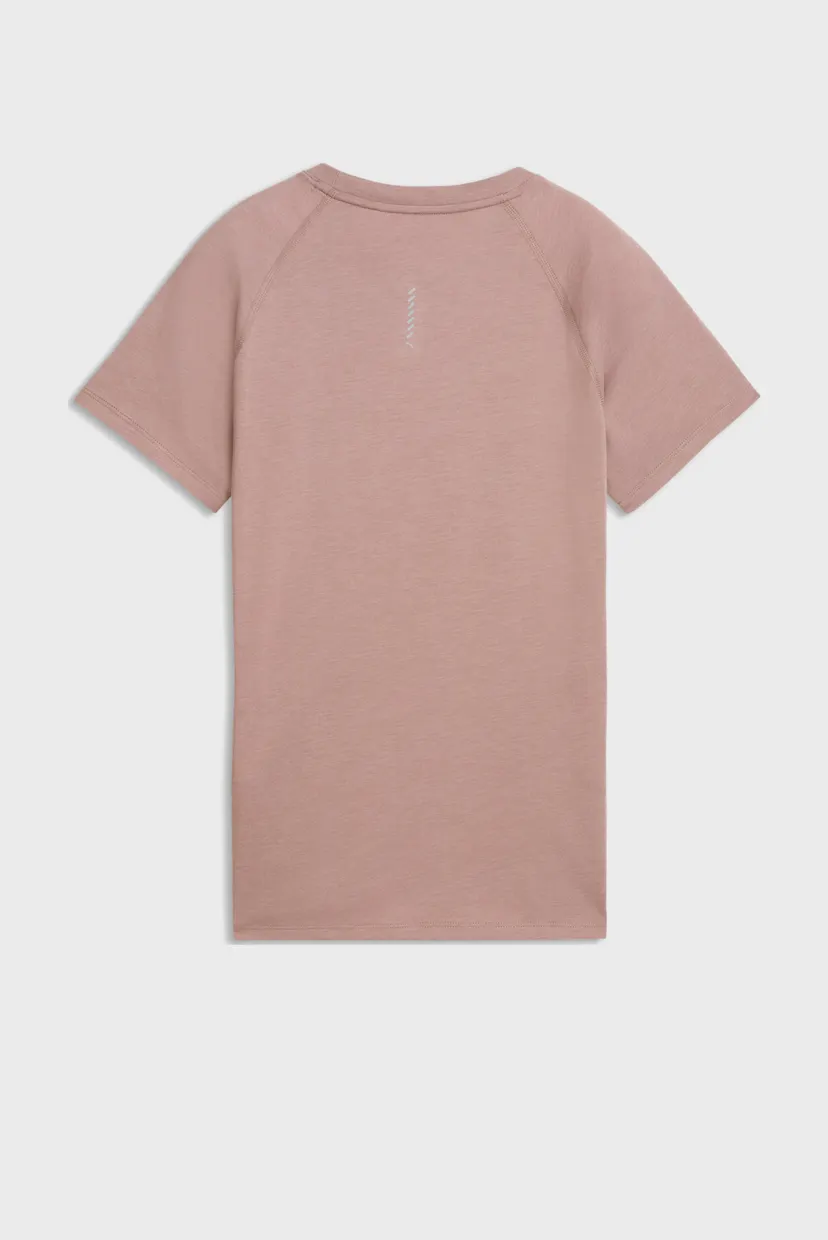 Женская бежевая футболка VELOCITY Tri-Blend Running Tee Women 5