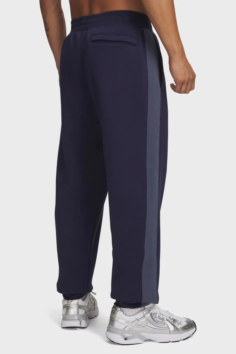 Чоловічі темно-сині спортивні штани UA Rival Fleece Nov Pants