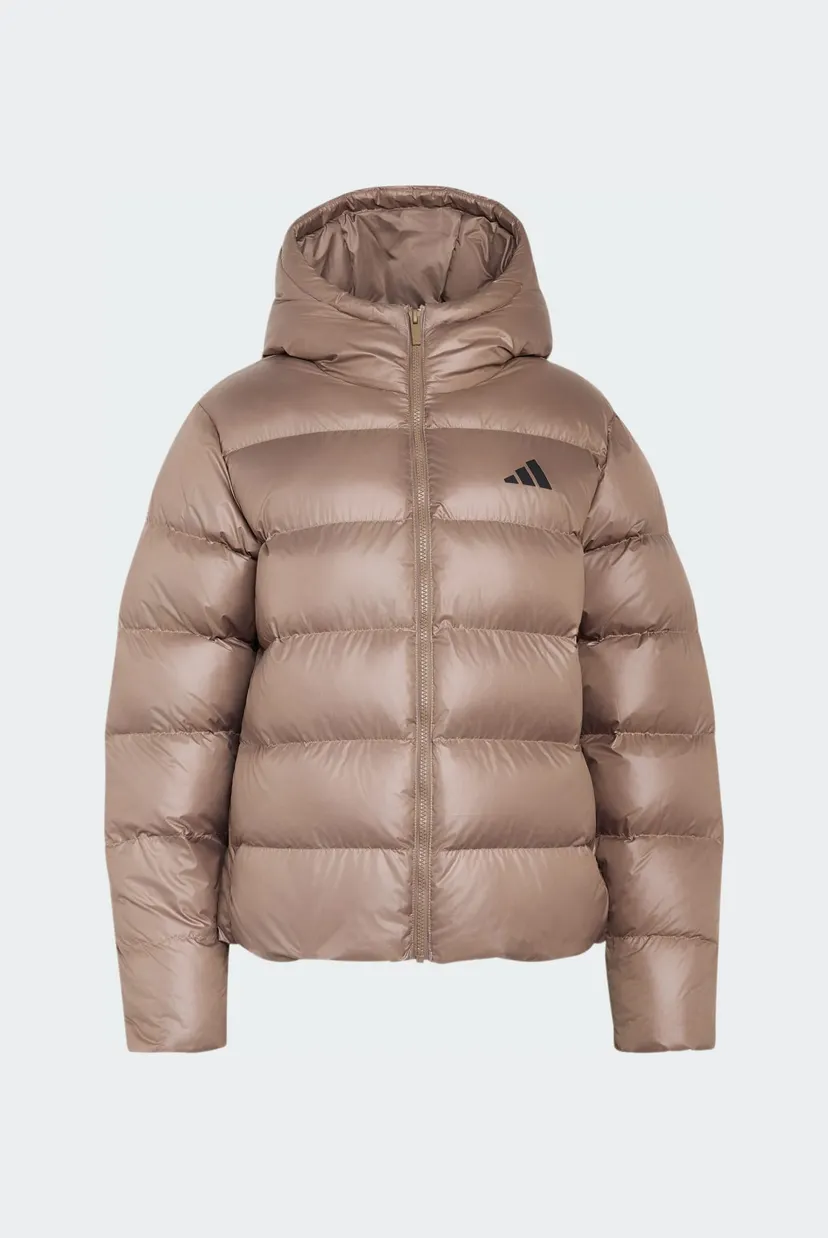 Женская бежевая куртка ESSENTIALS INSULATION HOODED 6