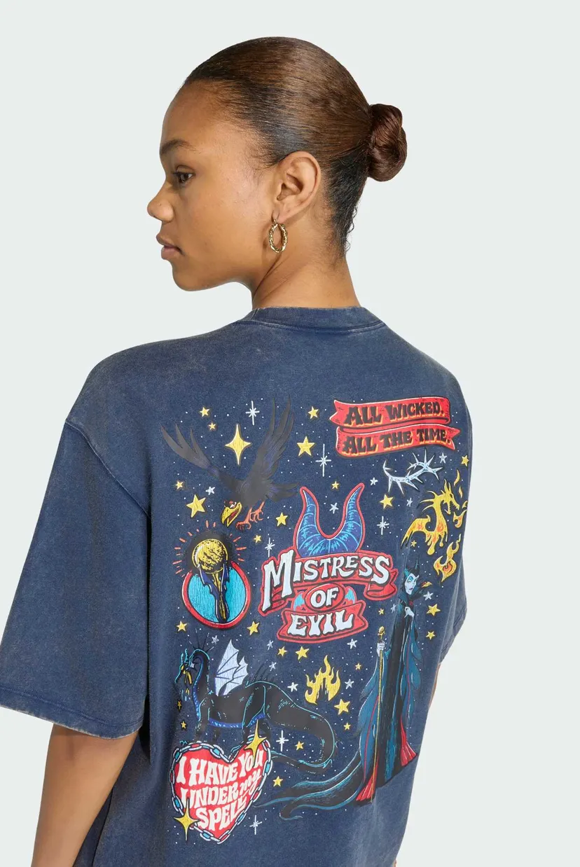Женская синня футболка adidas DISNEY VILLAINS 5