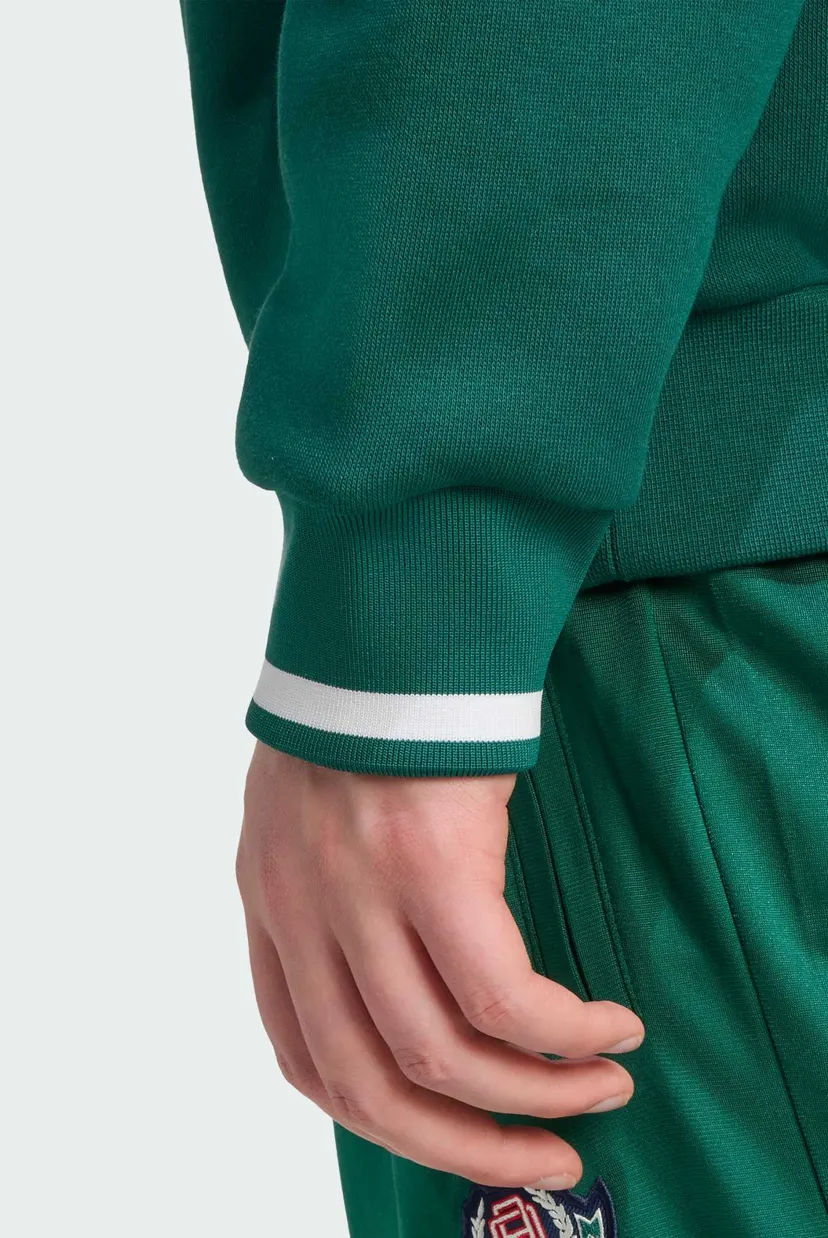 Чоловічий зелений світшот Badge Crewneck 5